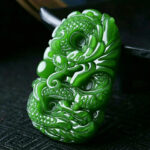 Jade Dragon Amulet