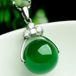 Jade Round Pendant